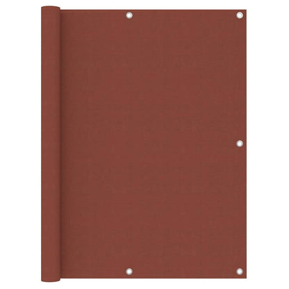 Balcony Screen Terracotta 120x600 cm Oxford Fabric
