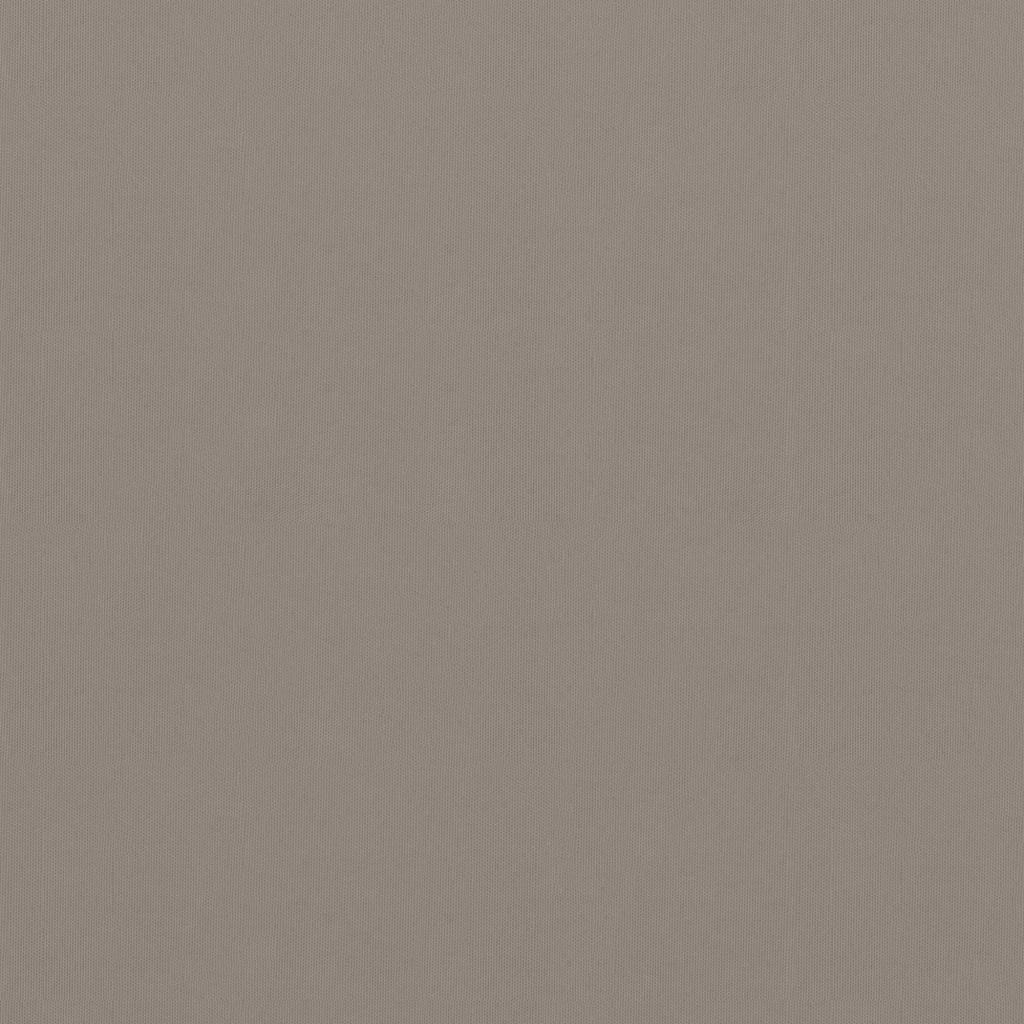 Balcony Screen Taupe 120x300 cm Oxford Fabric