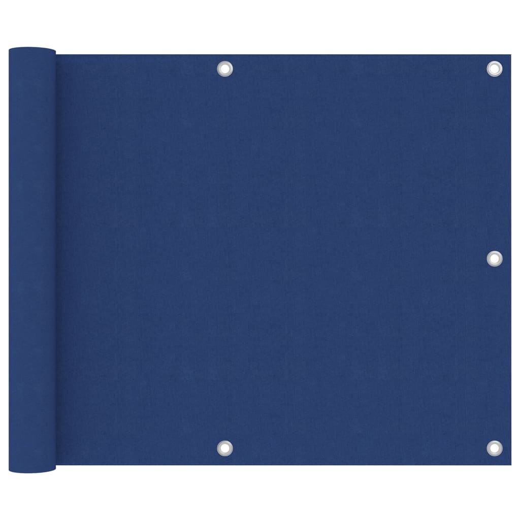 Balcony Screen Blue 75x300 cm Oxford Fabric