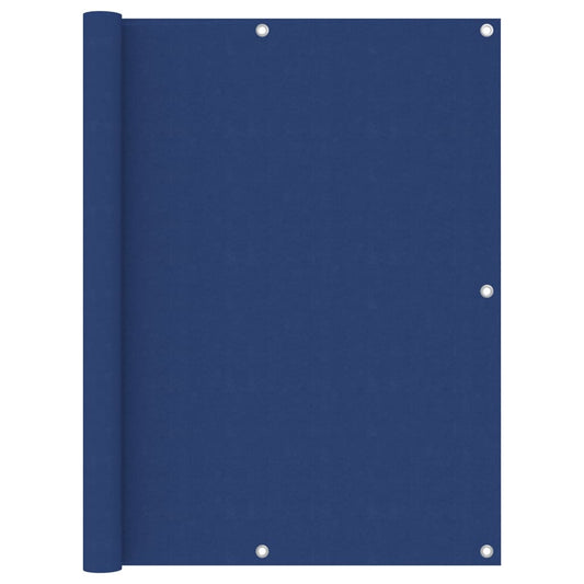 Balcony Screen Blue 120x500 cm Oxford Fabric
