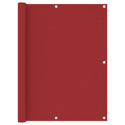 Balcony Screen Red 120x300 cm Oxford Fabric