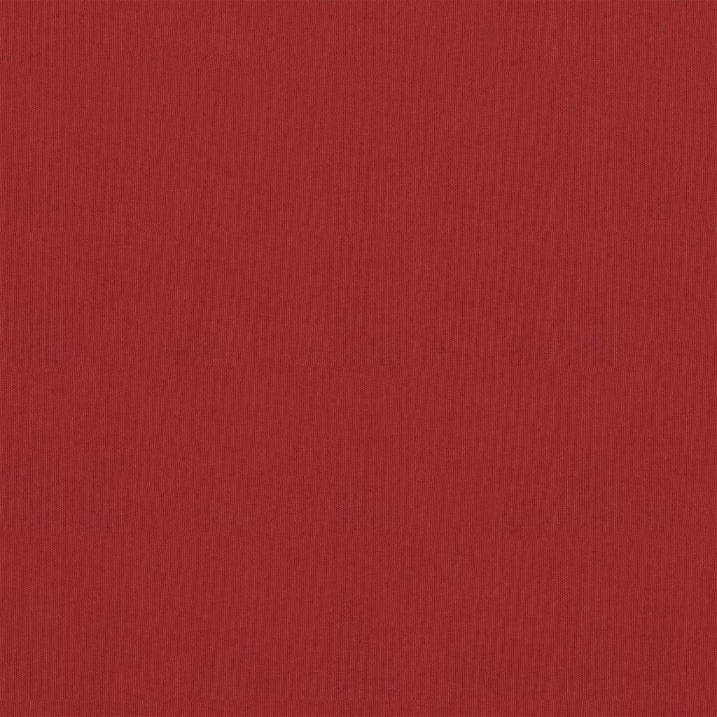 Balcony Screen Red 120x500 cm Oxford Fabric