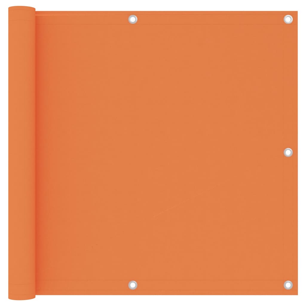 Balcony Screen Orange 90x500 cm Oxford Fabric
