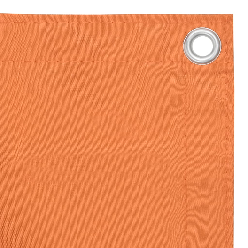 Balcony Screen Orange 90x500 cm Oxford Fabric