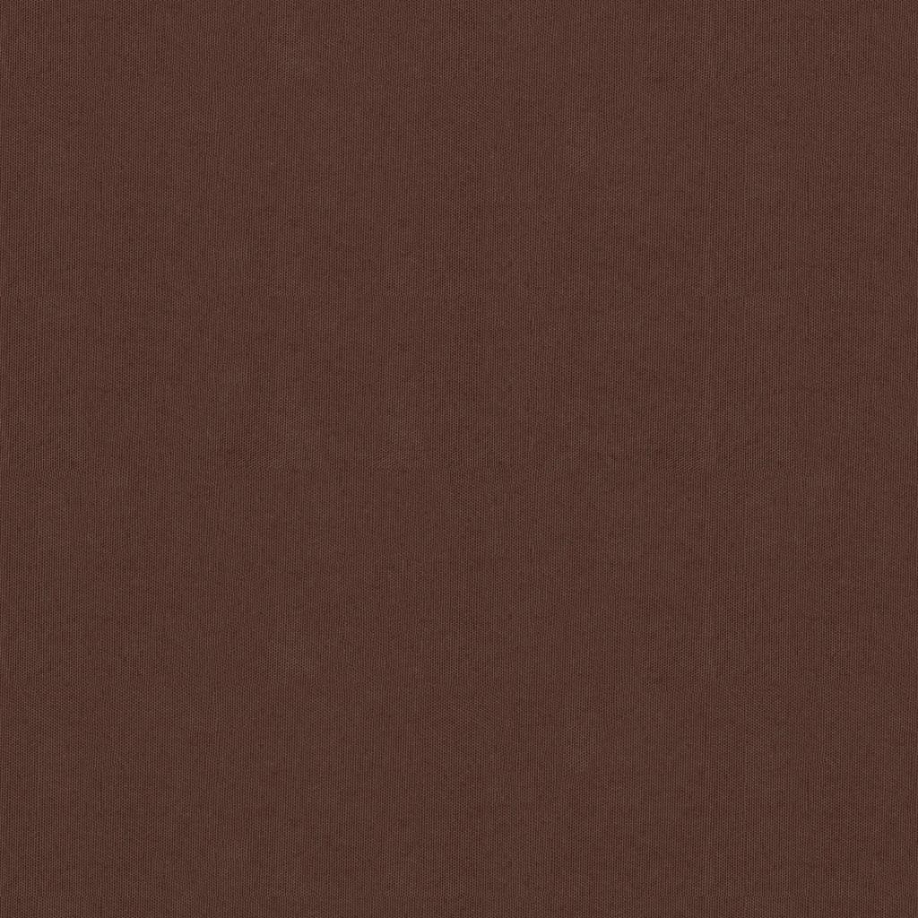 Balcony Screen Brown 120x600 cm Oxford Fabric
