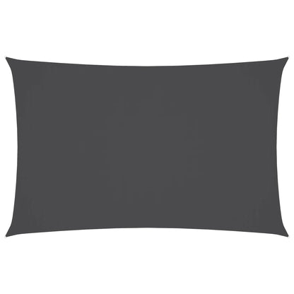Sunshade Sail Oxford Fabric Rectangular 5x8 m Anthracite