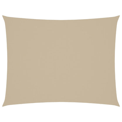 Sunshade Sail Oxford Fabric Rectangular 3x4.5 m Beige