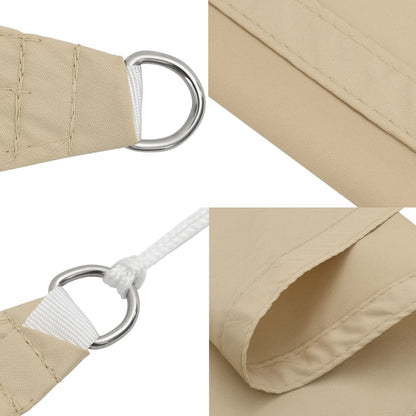 Sunshade Sail Oxford Fabric Rectangular 3x4.5 m Beige