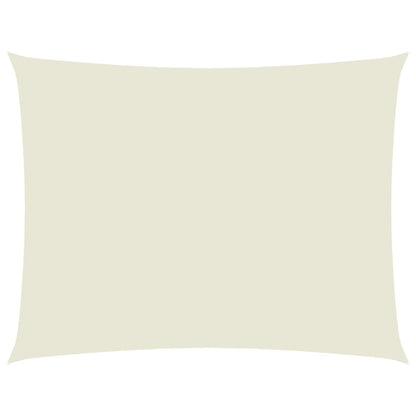 Sunshade Sail Oxford Fabric Rectangular 3.5x4.5 m Cream