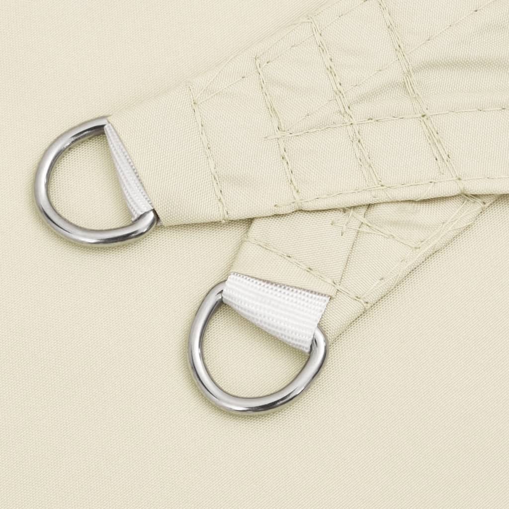 Sunshade Sail Oxford Fabric Rectangular 3.5x4.5 m Cream