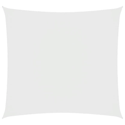 Sunshade Sail Oxford Fabric Square 7x7 m White
