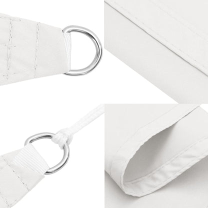 Sunshade Sail Oxford Fabric Rectangular 2.5x5 m White