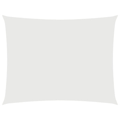Sunshade Sail Oxford Fabric Rectangular 3x6 m White