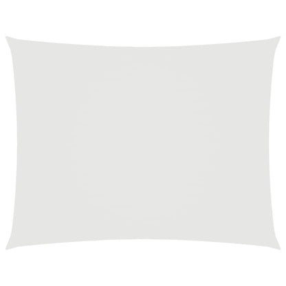 Sunshade Sail Oxford Fabric Rectangular 6x7 m White