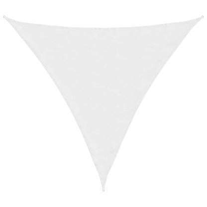 Sunshade Sail Oxford Fabric Triangular 4.5x4.5x4.5 m White