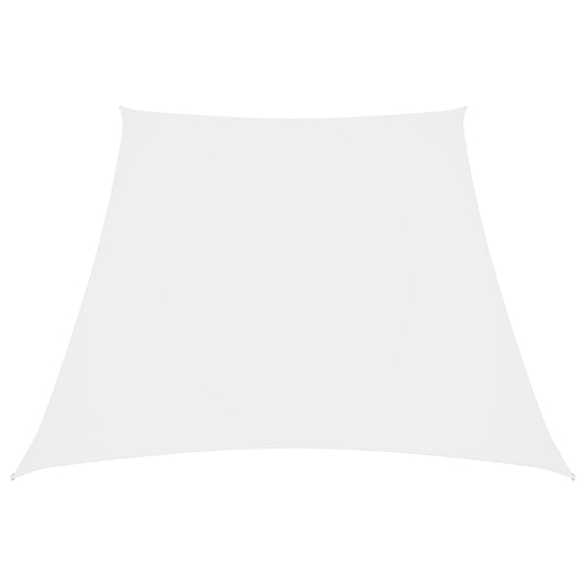 Sunshade Sail Oxford Fabric Trapezium 3/4x3 m White