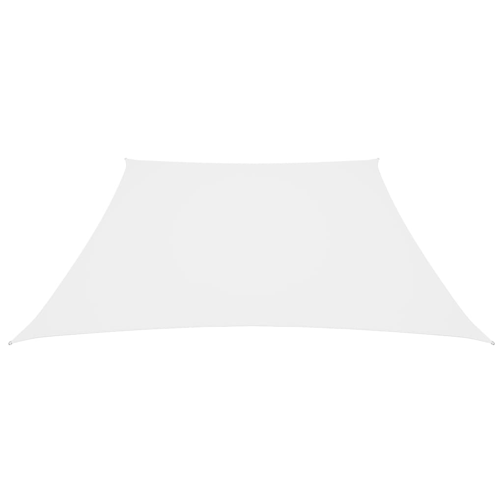 Sunshade Sail Oxford Fabric Trapezium 3/4x3 m White