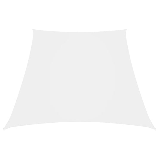 Sunshade Sail Oxford Fabric Trapezium 3/5x4 m White