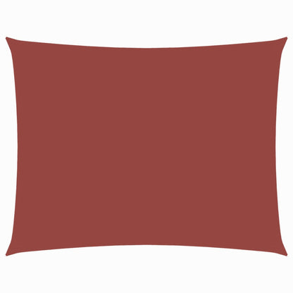 Sunshade Sail Oxford Fabric Rectangular 3x4.5 m Terracotta