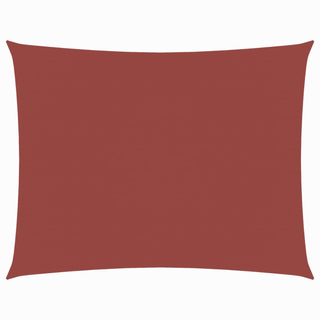 Sunshade Sail Oxford Fabric Rectangular 4x5 m Terracotta