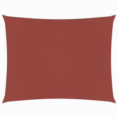 Sunshade Sail Oxford Fabric Rectangular 4x5 m Terracotta