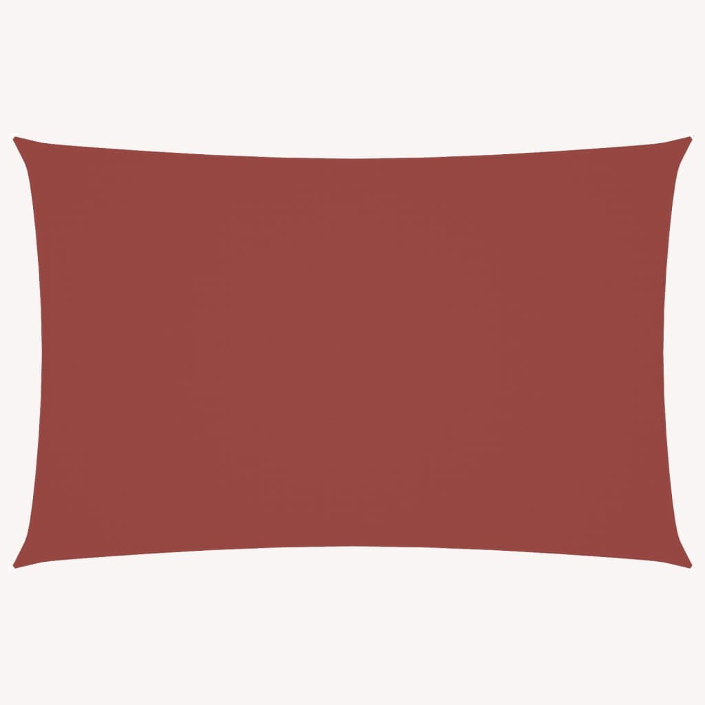 Sunshade Sail Oxford Fabric Rectangular 5x8 m Terracotta