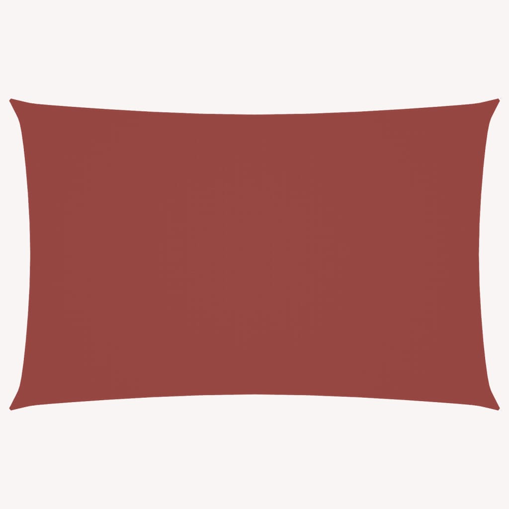 Sunshade Sail Oxford Fabric Rectangular 6x8 m Terracotta