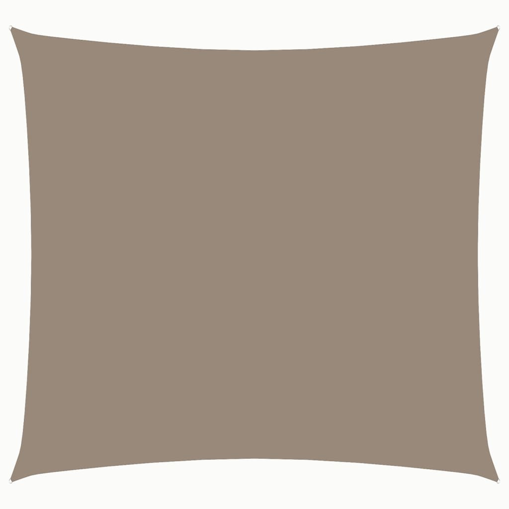 Sunshade Sail Oxford Fabric Square 7x7 m Taupe
