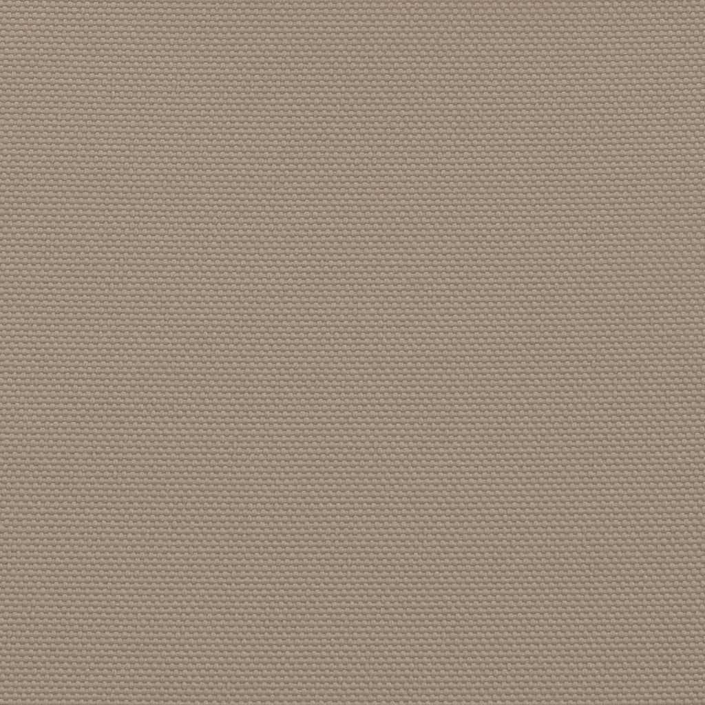 Sunshade Sail Oxford Fabric Triangular 5x7x7 m Taupe