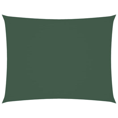 Sunshade Sail Oxford Fabric Rectangular 3x4 m Dark Green