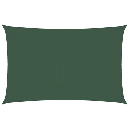 Sunshade Sail Oxford Fabric Rectangular 5x8 m Dark Green