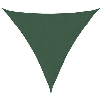 Sunshade Sail Oxford Fabric Triangular 3x3x3 m Dark Green