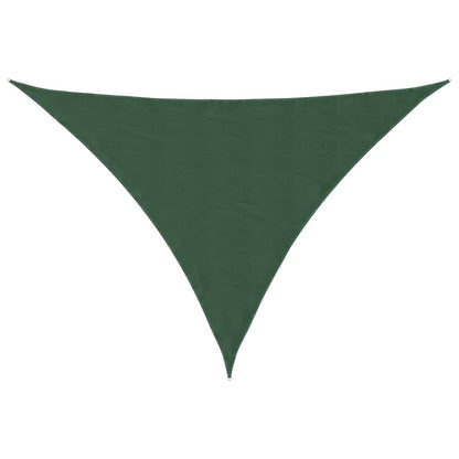 Sunshade Sail Oxford Fabric Triangular 3x4x5 m Dark Green