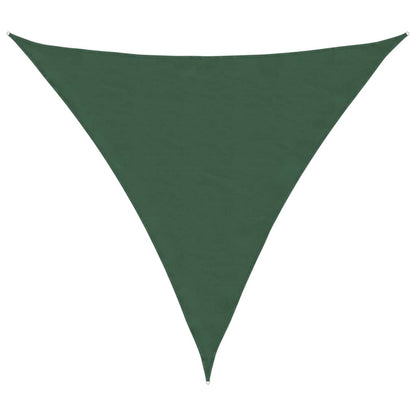 Sunshade Sail Oxford Fabric Triangular 6x6x6 m Dark Green