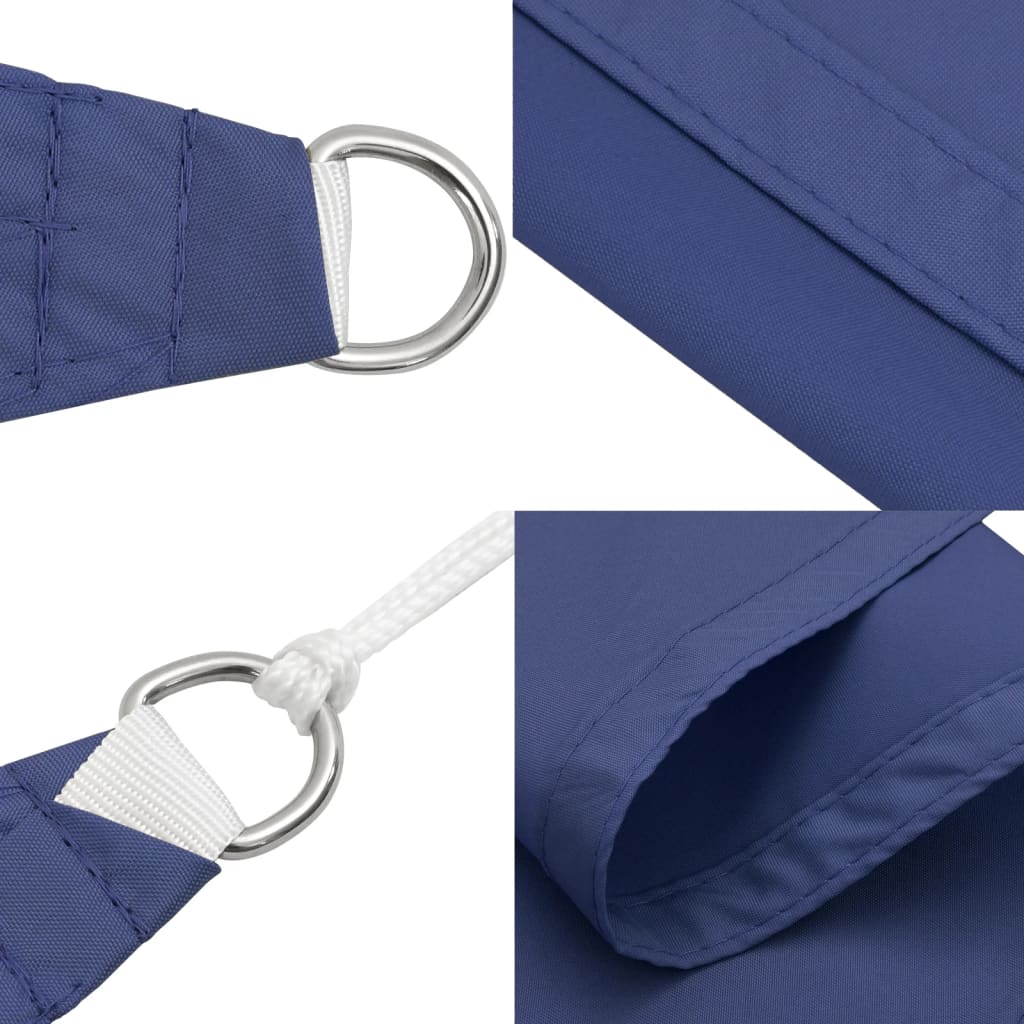 Sunshade Sail Oxford Fabric Rectangular 4x7 m Blue