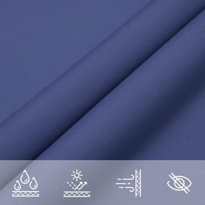 Sunshade Sail Oxford Fabric Rectangular 5x8 m Blue