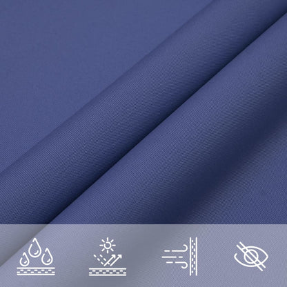Sunshade Sail Oxford Fabric Rectangular 6x7 m Blue