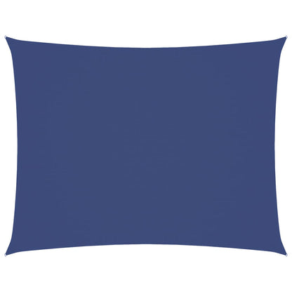 Sunshade Sail Oxford Fabric Rectangular 6x8 m Blue