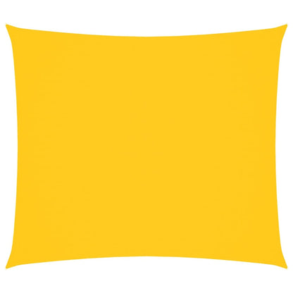 Sunshade Sail Oxford Fabric Rectangular 2.5x3 m Yellow