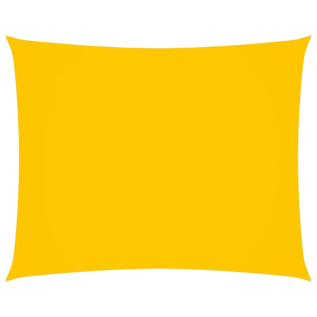 Sunshade Sail Oxford Fabric Rectangular 2.5x4.5 m Yellow