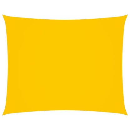 Sunshade Sail Oxford Fabric Rectangular 2.5x4.5 m Yellow