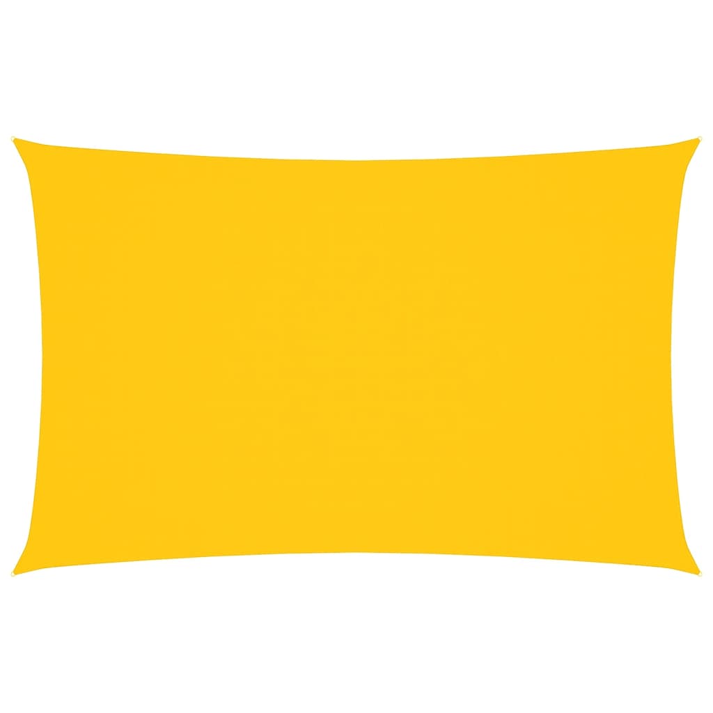 Sunshade Sail Oxford Fabric Rectangular 2.5x5 m Yellow