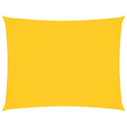 Sunshade Sail Oxford Fabric Rectangular 3x4.5 m Yellow