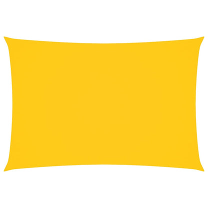 Sunshade Sail Oxford Fabric Rectangular 3x5 m Yellow