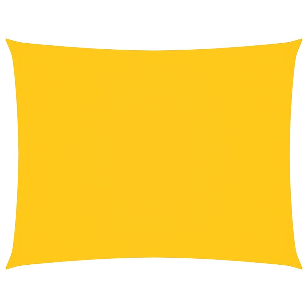 Sunshade Sail Oxford Fabric Rectangular 3.5x5 m Yellow