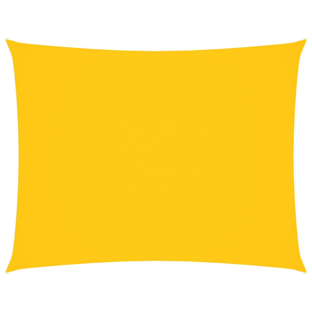 Sunshade Sail Oxford Fabric Rectangular 4x5 m Yellow