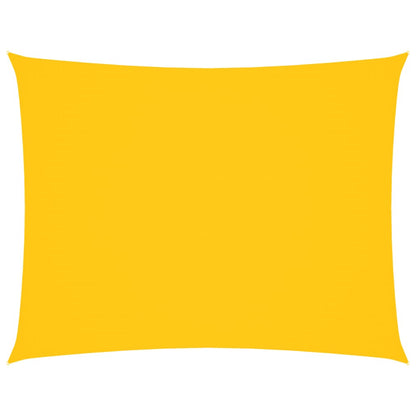 Sunshade Sail Oxford Fabric Rectangular 4x5 m Yellow
