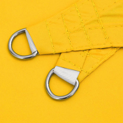 Sunshade Sail Oxford Fabric Rectangular 4x6 m Yellow