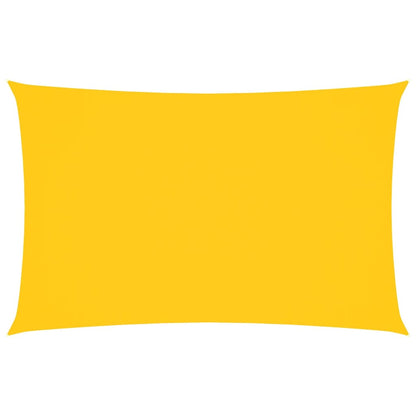 Sunshade Sail Oxford Fabric Rectangular 4x7 m Yellow