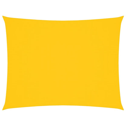 Sunshade Sail Oxford Fabric Rectangular 5x6 m Yellow